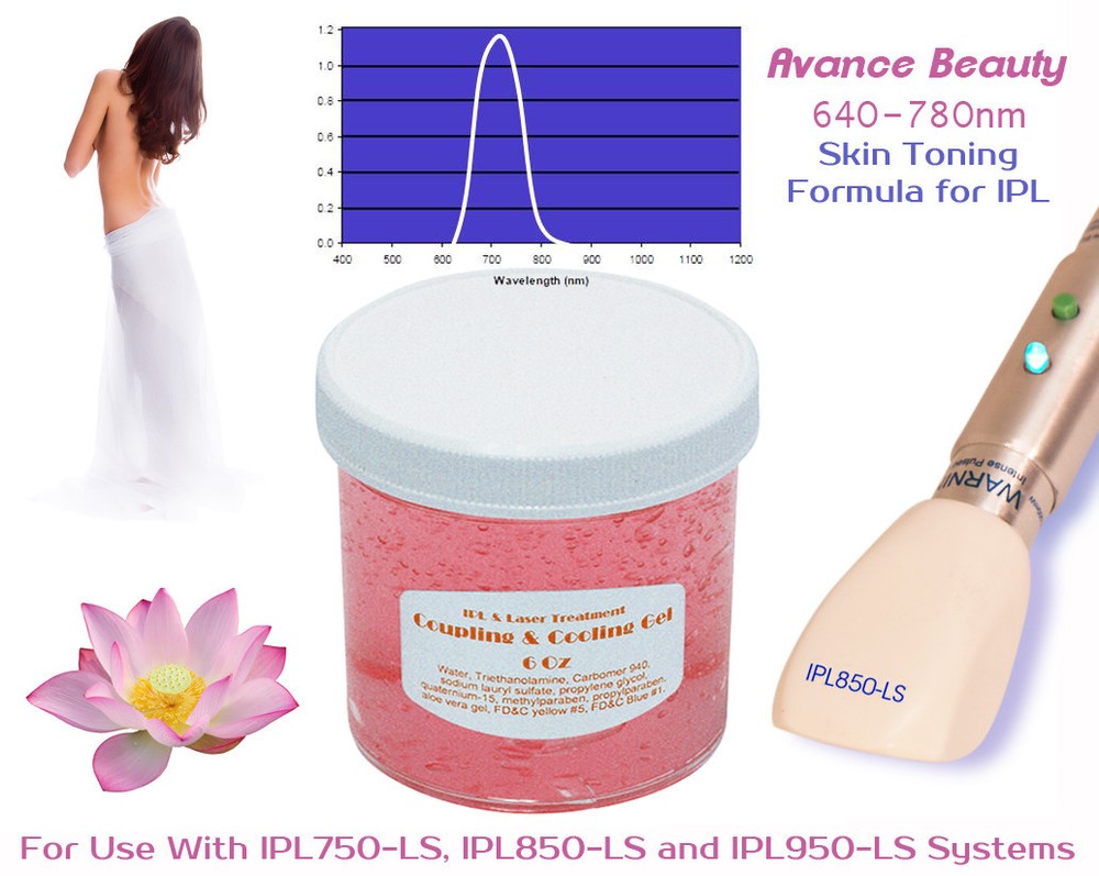 Skin Toning Tightening 640-780 Coupling Gel Laser IPL Machines All New