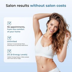 Advanced IPL Hair Removal Laser – Fast Full Body Solution with Unlimited Flashes