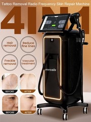 4-in-1 Ice Titanium Beauty Device: Hair Removal, IPL Spot Removal, Tattoo Remova