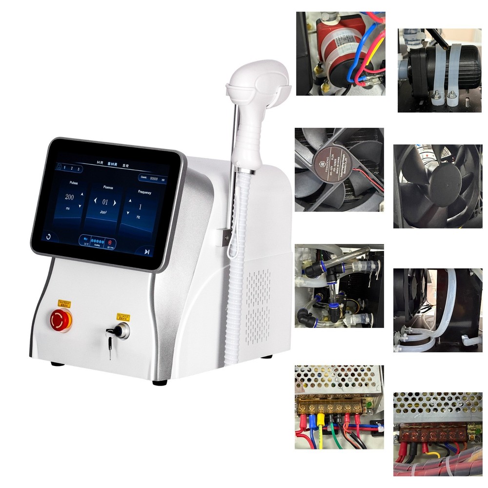 755 808 1064nm Diode Laser Depilacion 808 Hair Removal Machine Beauty Salon