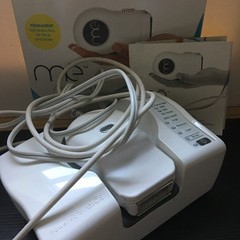 Iluminage Beauty Me Smooth mē elōs Hair Removal Device With Case 7″L x 5″W x 3″H