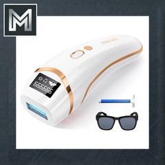 New Amzgirl IPL Laser Hair Removal Device White Gold T17-W