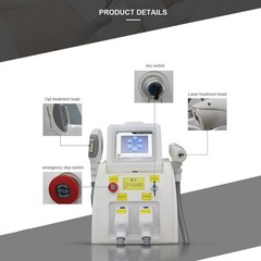 2In1 Desktop Nd Yag Tattoo Removal Machine IPL OPT L-aser Hair Removal Device
