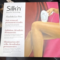 Silk’n Flash&Go Pro IPL Hair Removal Device Ergonomic Corded White for Legs