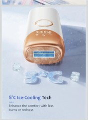 Laser Hair Removal IPL Hair Removal Device with 41.0 °F Ice Cooling System