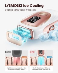 Laser Hair Removal, IPL Hair Removal with Ice-Cooling System for Painless & L…