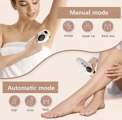 Laser Epilator Pulsed Light Hair Remover Permanent Hair Removal Painless Flash