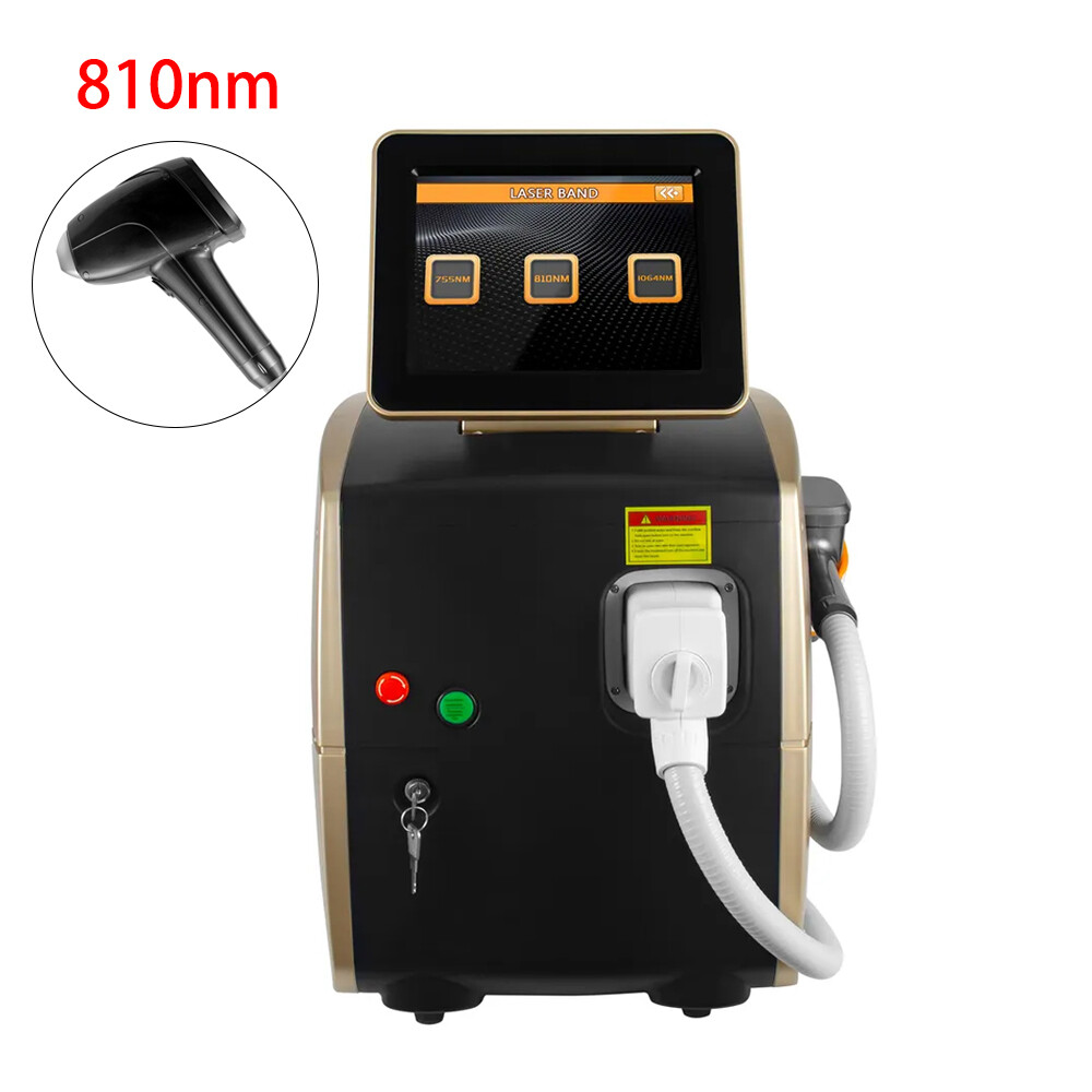 810nm Diode Laser Hair Removal 755/1064/810nm Painless Skin Rejuvenation Machine