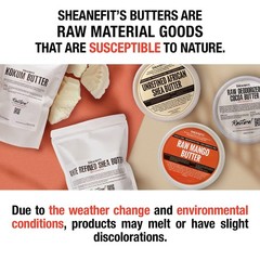 Sheanefit Raw Unrefined African Shea Butter, 8 Ounce (Pack of 1), Pack 1