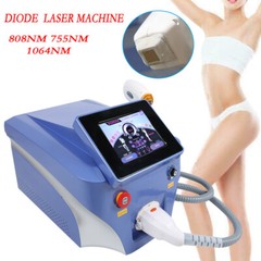Permanent Laser Hair Removal 755nm 808nm 1064nm Body Skin Whitening Machine