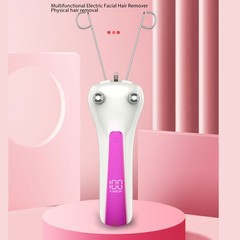 2-USB Thread Face Epilator With LED Lighting For Sensitive Skin