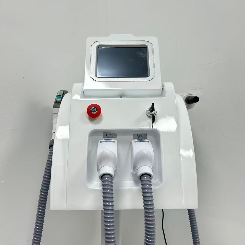 2in1 Hair Reduction Pigment Lightening Skin Rejuvenation Salon Beauty Machine