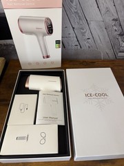 Ubroo IPL Laser Hair Removal Device, 21J Energy, 96% Hair Reduction, 41°F Ice