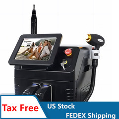 Painless Hair Removal 808nm Diode Laser Nd Yag Pico Laser Tattoo Removal Machine