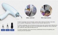 4 in 1 SPA machine Laser hair removal IPL OPT tattoo removal ND-yag laser RF dev
