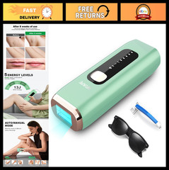 IPL Hair Removal Device for Face, Legs, Arms & Bikini Line – Painless & Effectiv