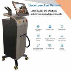 4000W Permanent Depilation Diode Laser Hair Removal Machine 755 808 940 1064nm