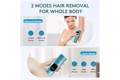 Laser Hair Removal for Women and Men – Permanent Painless Ice Cooling IPL Device