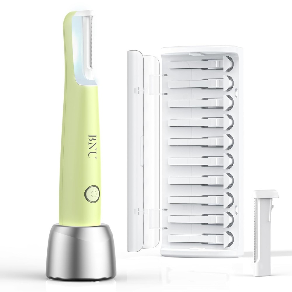 Dermaplaning Tool for , Dermaplane Razor for Light Exfoliation & Peach Fuzz H…