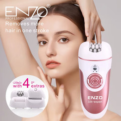 ENZO Silk Expert 4in1 Epilator Hair Removal Shaver Women Electric Face Body Kit