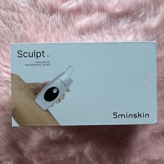 Sculpt 2.0 Painless IPL Hair Removal Device By 5minskin NEW,