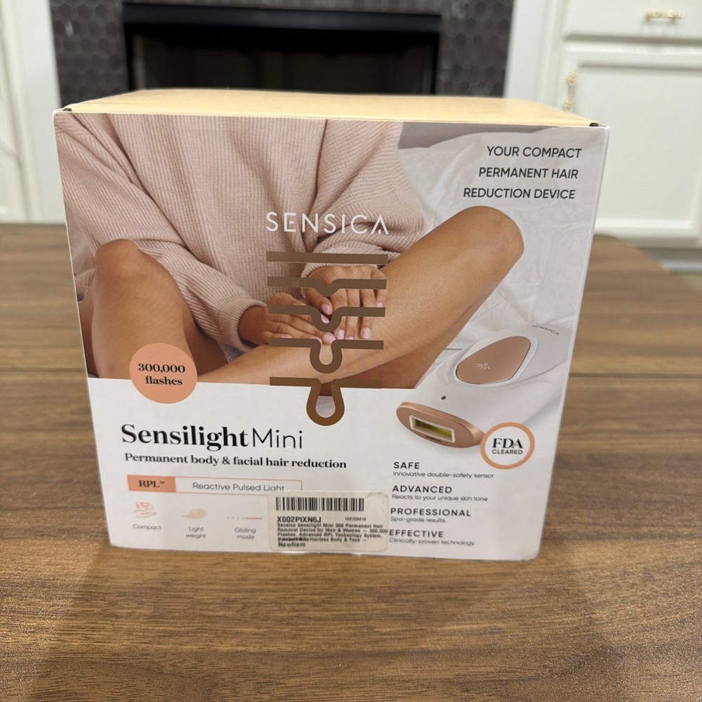 Sensica SensiLight Mini Hair Removal for Women and Men SEALED