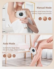 IPL Hair Removal, Laser Permanent Hair Removal for Women and Men, 999900 Flashes