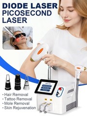 Professional 2 IN 1 Pico Laser Tattoo & Hair Removal Skin Rejuvenation Device