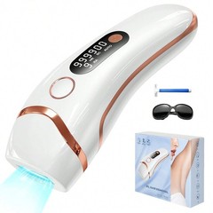 IPL Laser Hair Removal Device 999,900 Flashes 9 Levels Painless Epilator White
