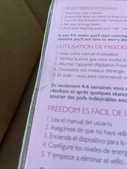 BNIB Silk’n Flash Go Freedom Hair Removal Device 4 All Body Areas Including Face