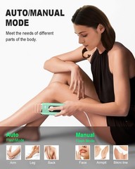 IPL Hair Removal Device for Face, Legs, Arms & Bikini Line – At-Home Laser Treat
