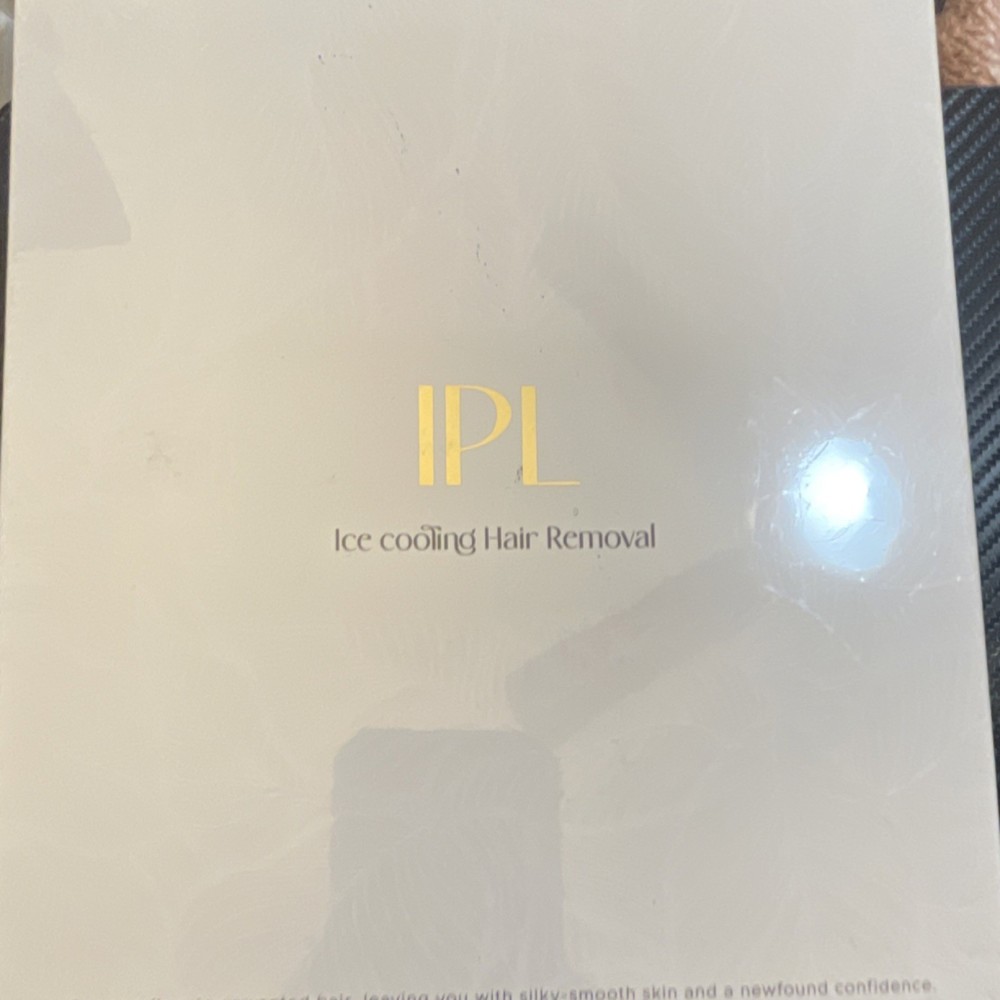 IPL Ice Cooling Hair Removal Device for Face and Body Permanent Hair Reduction