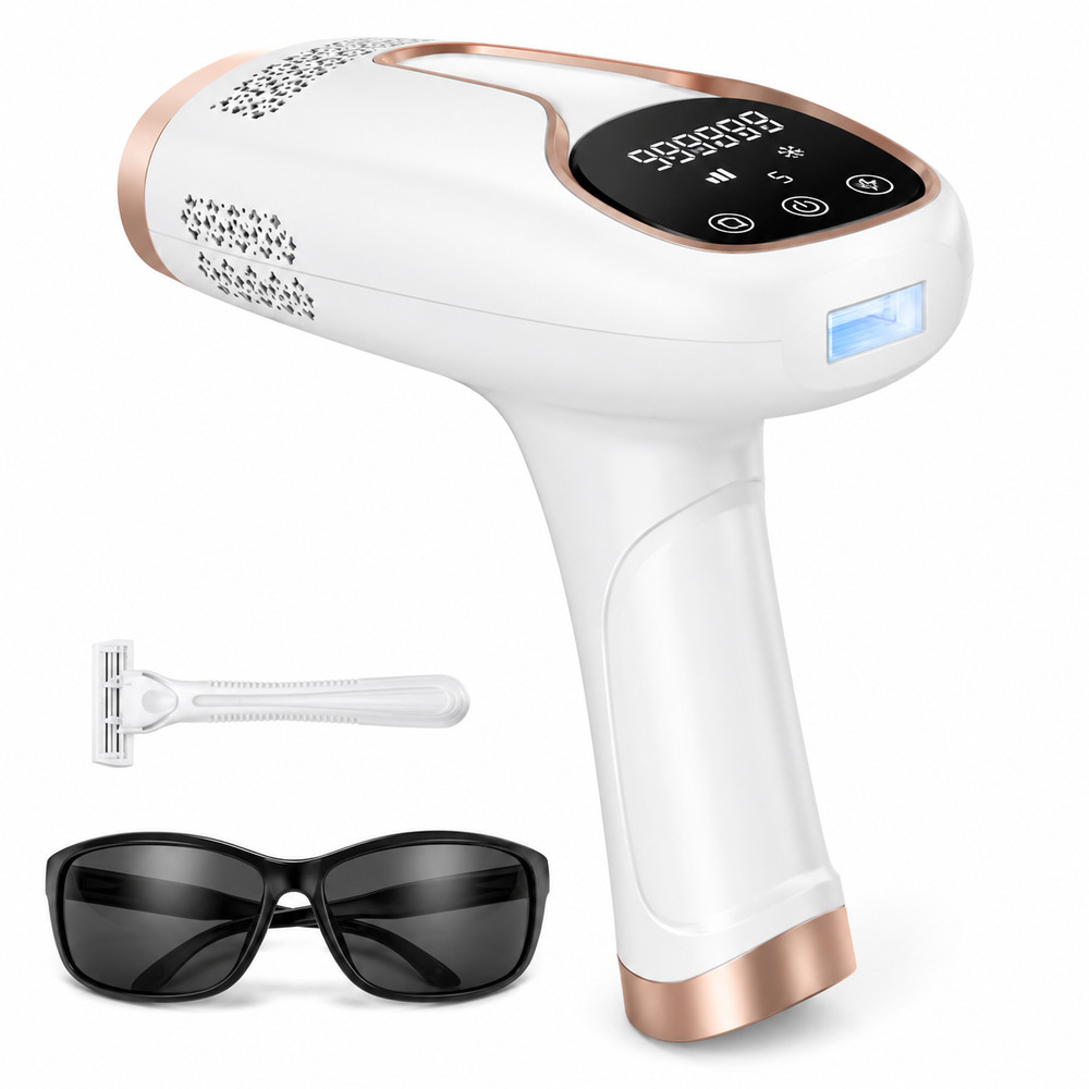 IPL Laser Hair Removal Device 6°C Ice Cooling 999999 Flashes Face Body Women
