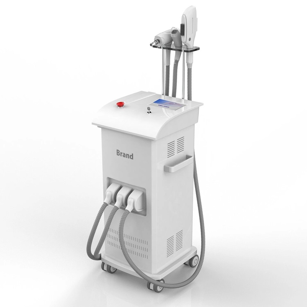 4 in 1 SPA machine Laser hair removal IPL OPT tattoo removal ND-yag laser RF dev