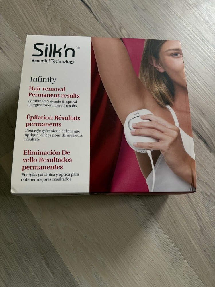 Silk’n Infinity Laser Hair Removal Device Brand New Open Box Never Used