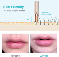 Facial Hair Removal for Women – Electric Painless Hair Removal Tool for Face, Li