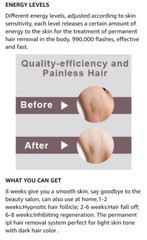 ARTOLF Hair IPL Intense Pulsed Light System. Permanent Hair Removal Device