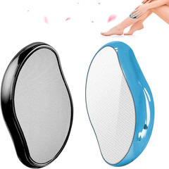 2PCS Crystal Hair Eraser for Women Reusable Hair Remover Stone, Painless Crystal