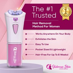 Glabrouse Skin Epilator, Glabrous Hair Remover for Face – Look Pink