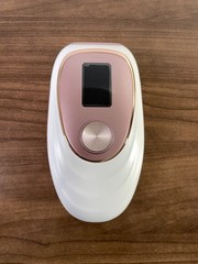 White Rose Gold Ice-Cooling IPL Hair Removal With User Manual