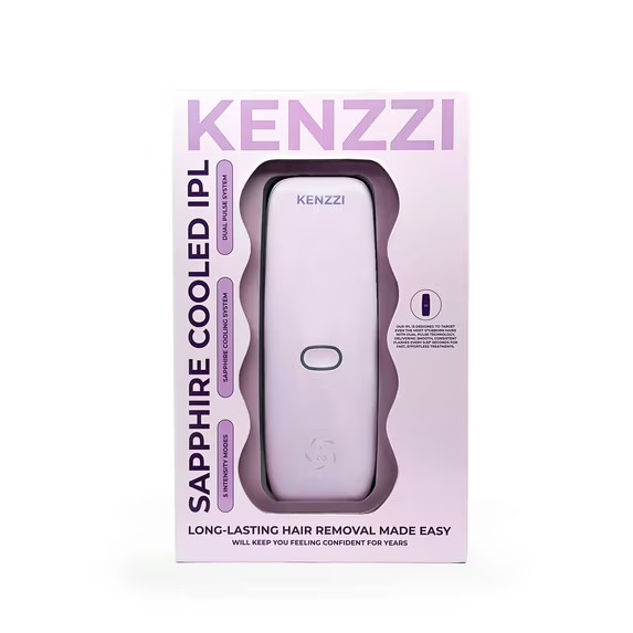 Kenzzi Sapphire Ice Cooling IPL Hair Remover Portable 300000 Flashes LCD