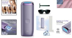 IPL Hair Removal Device 25J Sapphire Ice Cooling Painless Full Body Skin Sensor