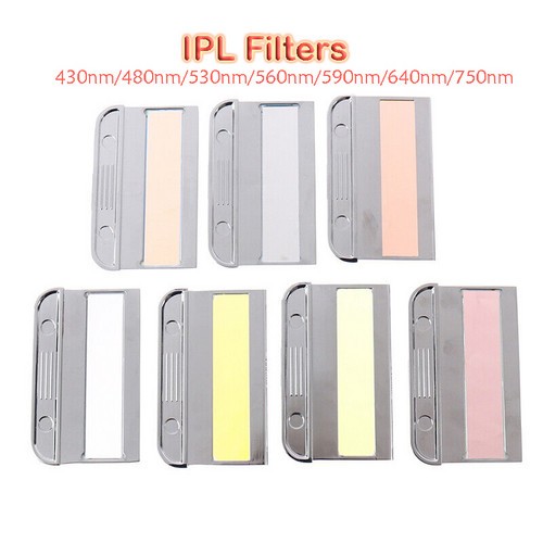 1xFilter 430nm 480nm 530nm 560nm 590nm 640nm 690nm 750nm For Hair Removal Device