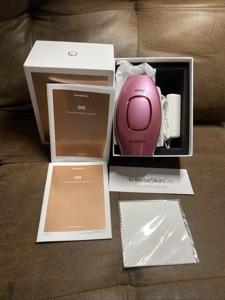 NEW DAMAGED BOX RoseSkinCo. OG IPL Hair Removal Handset Kit
