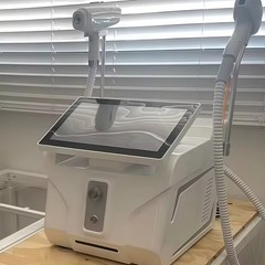 2-in-1 4000W Diode Pico Laser Ice Painless Hair & Tattoo Removal Salon Machine