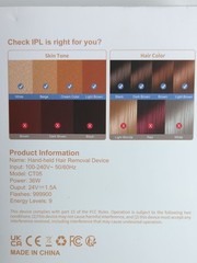 IPL Handheld Hair Removal Device