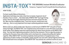 Serious Skincare INSTA-TOX Instant Wrinkle Smoothing 0.75 Fl Oz (Pack of 2)