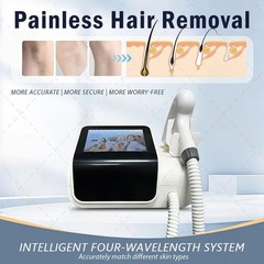 808 Diode Laser Hair Removal Machine With 755 1064 940 808nm Diode Laser