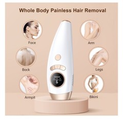 IPL Hair Removal Laser Permanent Hair Removal 999900 Flashes At Home Device