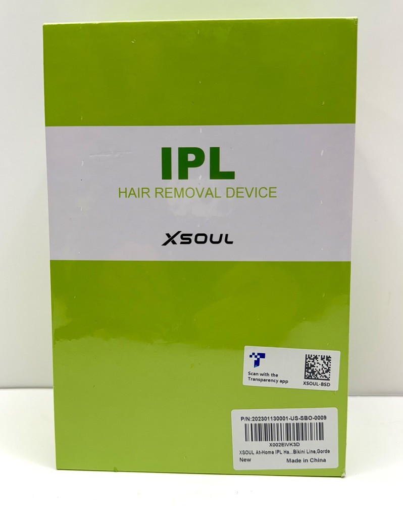 IPL Womens Hair Removal Device X SOUL NEW Sealed Full Kit –